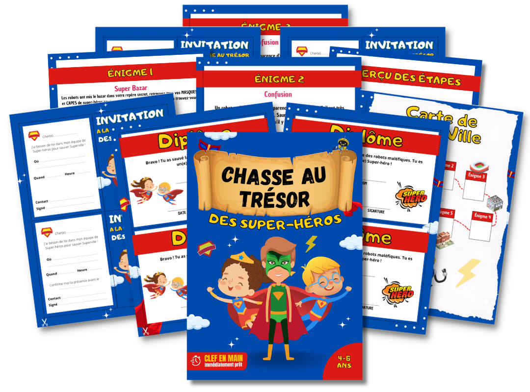Contenu complet KidoTrésor